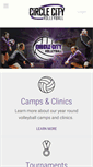 Mobile Screenshot of circlecityvbc.com